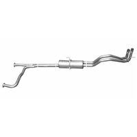 Gibson 04-10 Nissan Titan LE 5.6L 2.5in Cat-Back Dual Sport Exhaust - Stainless