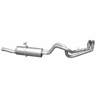 Gibson 99-04 Ford F-250 Super Duty Lariat 6.8L 2.5in Cat-Back Dual Sport Exhaust - Stainless