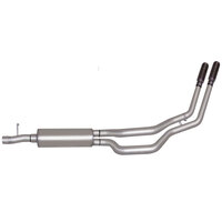 Gibson 11-16 Ford F-250 Super Duty Lariat 6.2L 2.5in Cat-Back Dual Sport Exhaust - Stainless