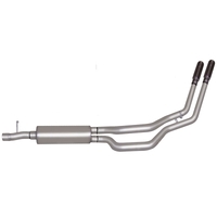 Gibson 17-18 Ford F-250 Super Duty XLT 6.2L 2.5in Cat-Back Dual Sport Exhaust - Stainless