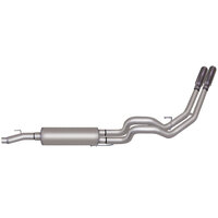 Gibson 11-13 Ford F-150 FX2 3.5L 2.5in Cat-Back Dual Sport Exhaust - Stainless