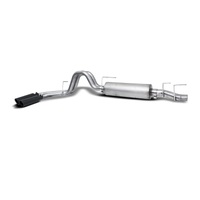 Gibson 21-22 Ford F150 2.7/3.3L 3/2.5in Cat-Back Dual Sport Exhaust System Stainless - Black Elite