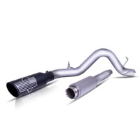 Gibson 11-14 Ford F-150 XL 3.7L 4in Patriot Series Cat-Back Single Exhaust - Stainless