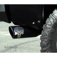 Gibson 11-14 Ford F-150 SVT Raptor 6.2L 4in Patriot Skull Series Cat-Back Single Exhaust - Stainless