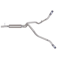 Gibson 11-16 Ford F-250 Super Duty King Ranch 6.2L 2.5in Cat-Back Dual Extreme Exhaust - Aluminized