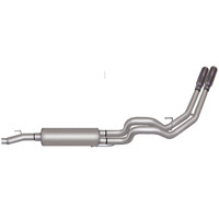 Gibson 09-10 Ford F-150 XLT 4.6L 2.5in Cat-Back Dual Sport Exhaust - Aluminized