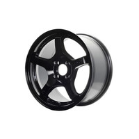 Gram Lights 57CR 17x9 +38mm Offset 5x100 Glossy Black Wheel