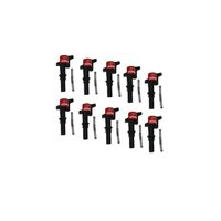 Granatelli 05-10 Ford 6.8L V10 3V Hot Street Coil On Plug Coil Packs - Black (Set of 10)