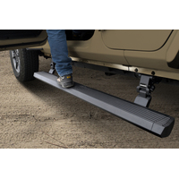 Go Rhino 18-23 Jeep Wrangler 4dr E-BOARD E1 Electric Running Board Kit (Drilling Req.) - Tex. Blk