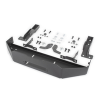 Go Rhino 21-24 Ford F-150 3100 Series StepGuard Winch Plate Kit (Req. 3298T or 3298MT) - Tex. Blk