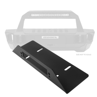 Go Rhino 07-20 Jeep Wrangler JL/JLU/JK/JKU/Gladiator JT Rockline Bumper Fairlead Mount Plate