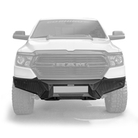 Go Rhino 19-24 Ram 1500 (Excl. Rebel/Warlock/TRX) Element FR Bumper w/Fixed Lgt Bar Mount - Tex. Blk