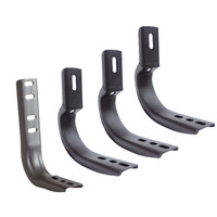 Go Rhino 11-13 Chevrolet Silverado 2500HD/3500HD Brackets for 6in OE Xtreme W2W SideSteps