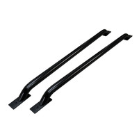 Go Rhino 07-13 Chevrolet Silverado Stake Pocket Bed Rails - Blk