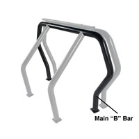 Go Rhino RHINO Bed Bar - Rear Main B bar - Black