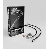 Goodridge 92-98 Toyota Supra Stainless Steel Front Brake Lines