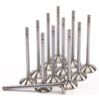 GSC P-D Nissan VR30DDTT 28.5mm Head STD 97.5mm Long Super Alloy Exhaust Valve - Set of 12