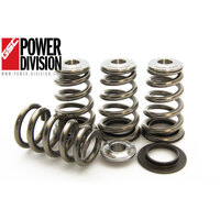 GSC P-D Mitsubishi 4B11T High Pressure Single Conical Valve Spring and Ti Retainer Kit