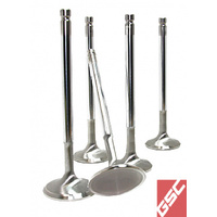 GSC P-D Subaru EJ205/EJ207/EJ257 Chrome Polished Super Alloy Exhaust Valve - 32mm Head - Set of 50