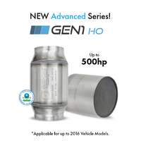 GESI G-Sport 300 CPSI EPA Compliant GEN1 4in x 4in Catalytic Converter- 350-500HP