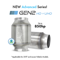 GESI G-Sport 400 CPSI GEN 2 EPA Compliant 4.0in Inlet/Outlet Catalytic Converter (500-850HP) - 6pk