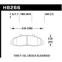 Hawk LTS Street Brake Pads