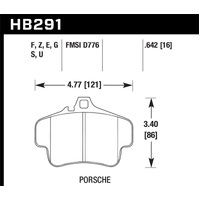 Hawk HPS Street Brake Pads