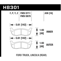 Hawk LTS Street Brake Pads