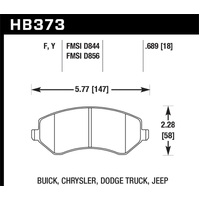 Hawk HPS Street Brake Pads