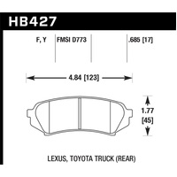 Hawk LTS Street Brake Pads