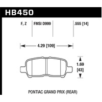 Hawk HPS Street Brake Pads