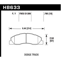 Hawk Super Duty Street Brake Pads