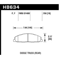 Hawk Super Duty Street Brake Pads