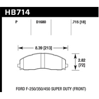 Hawk 2015 Ford F-250/350/450 Super Duty Front Brake Pads