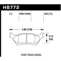 Hawk 2012-2016 Ford F-150 / Full-Size Trucks and SUV - LTS Street Brake Pads