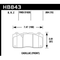 Hawk Performance Ceramic Brake Pads