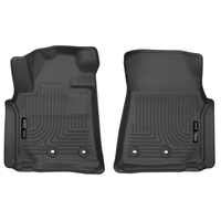 Husky Liners 13-16 Lexus LX570 / 13-16 Toyota Land Cruiser Weatherbeater Black Front Floor Liners