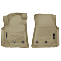 Husky Liners 13-16 Lexus LX570 / 13-16 Toyota Land Cruiser WeatherBeater Front Tan Floor Liners