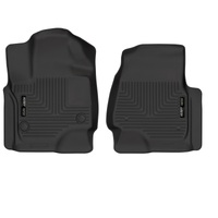 Husky Liners 18-22 Ford Expedition WeatherBeater Black Front Floor Liners