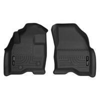 Husky Liners 15-17 Ford Explorer WeatherBeater Black Front Floor Liners