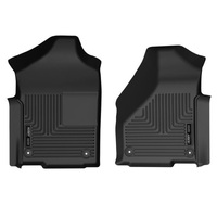 Husky Liners 19-22 RAM 2500/3500 Std Cab (Vinyl Floor) WeatherBeater Front Floor Liners - Black