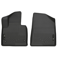 Husky Liners 13-15 Hyundai Sante Fe Sport/Sport 2.0T WeatherBeater Front Row Black Floor Liners