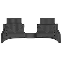 Husky Liners 21-22 Jeep Wrangler UL Rubicon 4xe Hybrid WeatherBeater 2nd Seat Floor Liner - Black