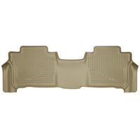 Husky Liners 13-16 Lexus LX570 / 13-16 Toyota Land Cruiser WeatherBeater 2nd Row Tan Floor Liners