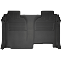 Husky Liners 19-23 Chevrolet Silverado 1500 CC WeatherBeater Black 2nd Row Floor Liners