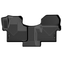 Husky Liners 19-23  Mercedes-Benz Sprinter 2500/3500 WeatherBeater Front Row Black Floor Liners