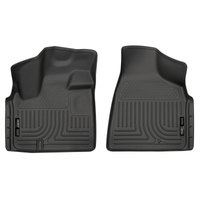 Husky Liners 08-12 Chrysler Town Country/Dodge Grand Caravan WeatherBeater Black Floor Liners