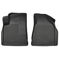 Husky Liners 09-14 Chevy Traverse/07-14 GMC Acadia Weatherbeater Black Front Floor Liners