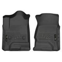 Husky Liners 14 Chevrolet Silverado 1500/GMC Sierra 1500 WeatherBeater Black Front Floor Liners