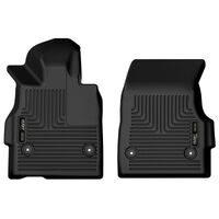 Husky Liners 20-24 Chevrolet Corvette WeatherBeater Black Front Floor Liners